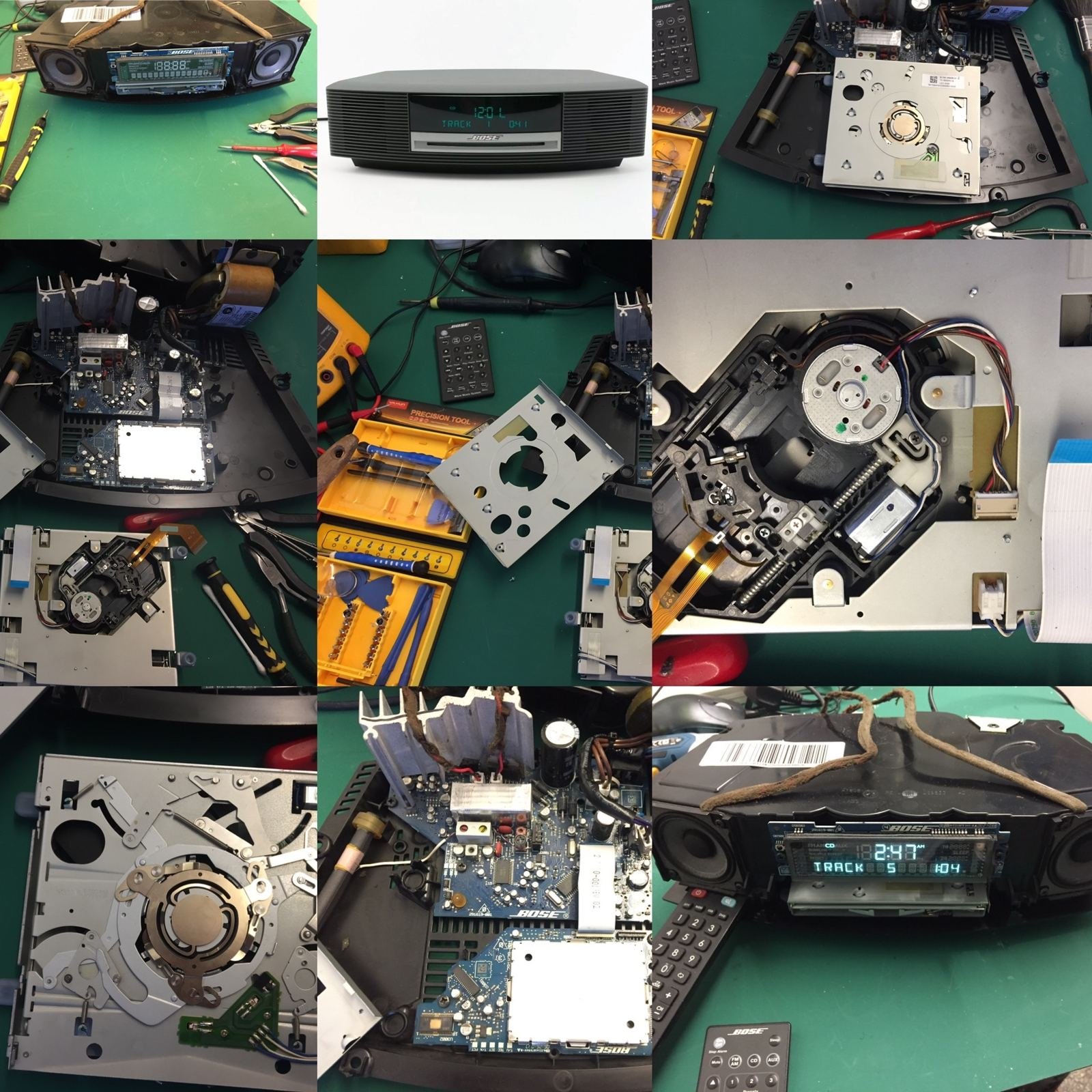 Repair in progress