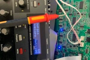 Technician at work
